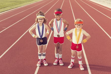 RS2825_iStock (Three Kids Track Medal Winners)