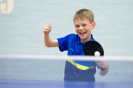 Table Tennis Child Playing