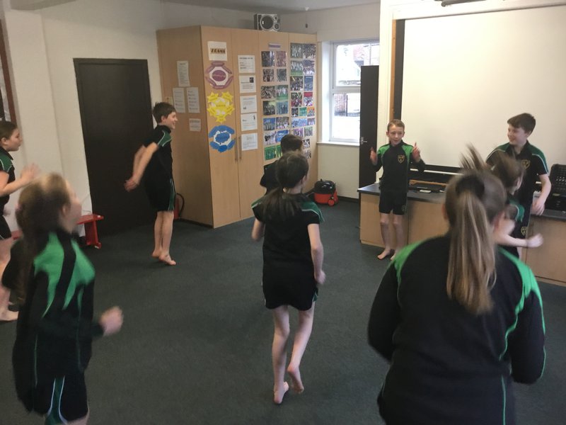 Year 6 Warm Up Leaders