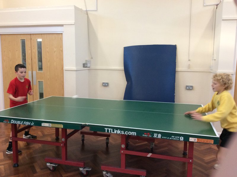 Your School Games Learning Table tennis!