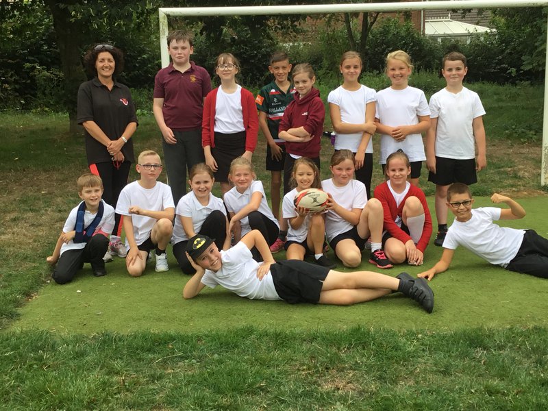 Your School Games KS2 Tag Rugby Training