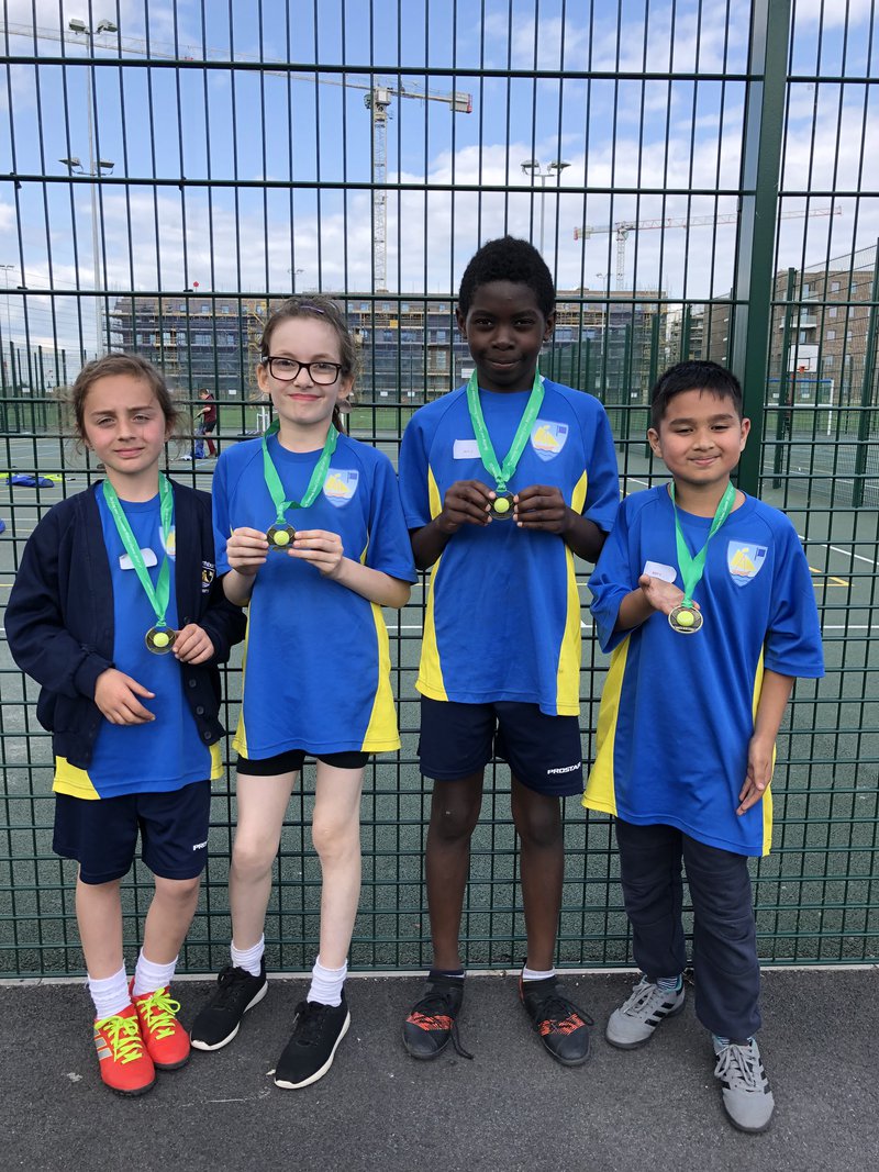 Year 3/4 Mini-Tennis Team - BOROUGH CHAMPIONS!!!