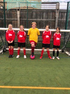 Yr6 Girls 6aside football Q3