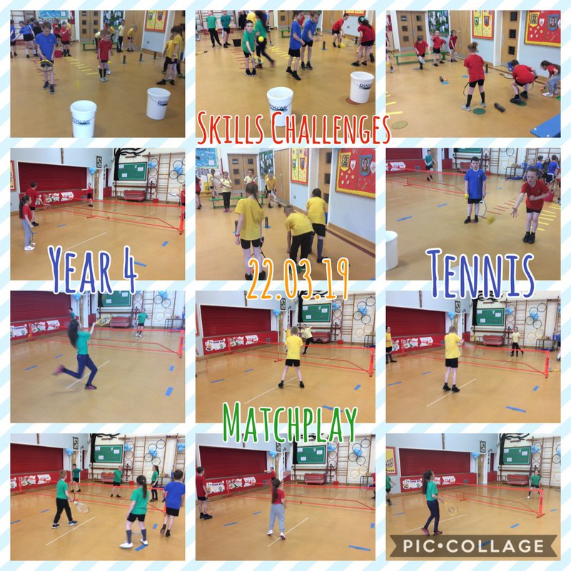 Year 4 Tennis