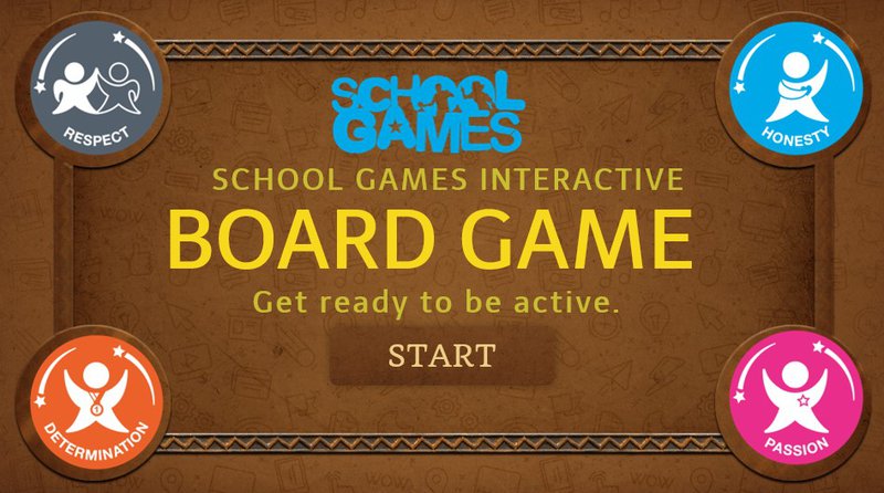 School Games Interactive Board Game