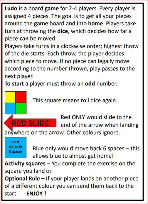 ludo rules for double piece