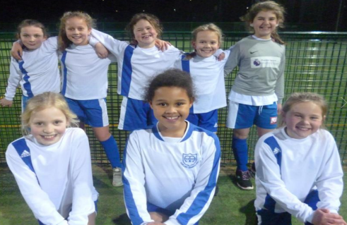 Year 4 Girls' Football Success